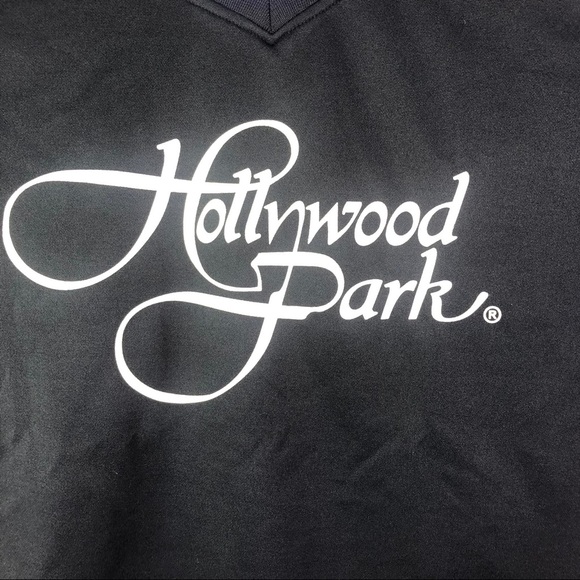 🍪Hollywood Park Sports Size M Mens Shirt🍪 - Picture 2 of 7